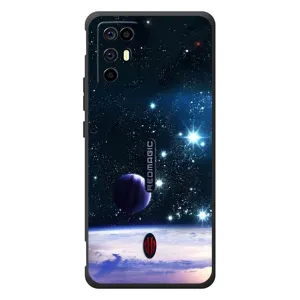 Чехол (ТПУ) с планетами на ZTE Nubia RedMagic 6R (Космический вид)