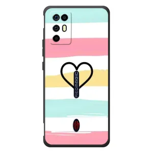 Чехлы с тематикой "Маленькие Сердечки" на ZTE Nubia RedMagic 6R (Красивое сердечко)