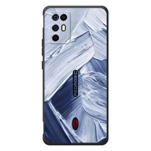 Чехлы со смыслом для ZTE Nubia RedMagic 6R (Краски мазки)
