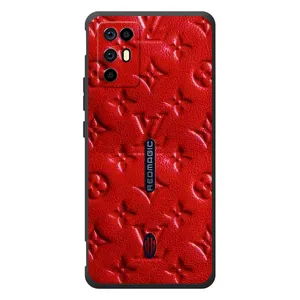 Текстурний Чохол Louis Vuitton для ЗТЕ Нубія РедМеджік 6Р (Червоний ЛВ)