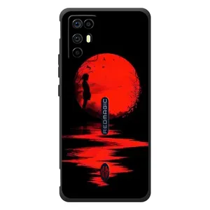 Летний Чехол на ZTE Nubia RedMagic 6R (Красный Закат)