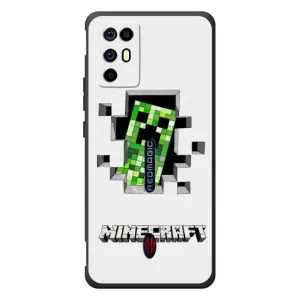 Чохли для ZTE Nubia RedMagic 6R (Персонажі МайнКрафт) (Кріпер)