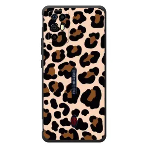Чехол с леопардовым принтом на ZTE Nubia RedMagic 6R (Леопардовый принт)