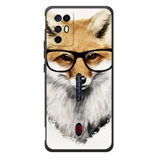 Чехол с рисунком «Лисичка» для ZTE Nubia RedMagic 6R Чехол с рисунком «Лисичка» для ZTE Nubia RedMagic 6R