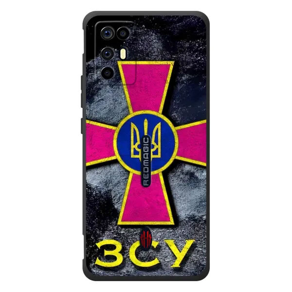 Чехол с рисунком «Лого ЗСУ» для ZTE Nubia RedMagic 6R Чехол с рисунком «Лого ЗСУ» для ZTE Nubia RedMagic 6R
