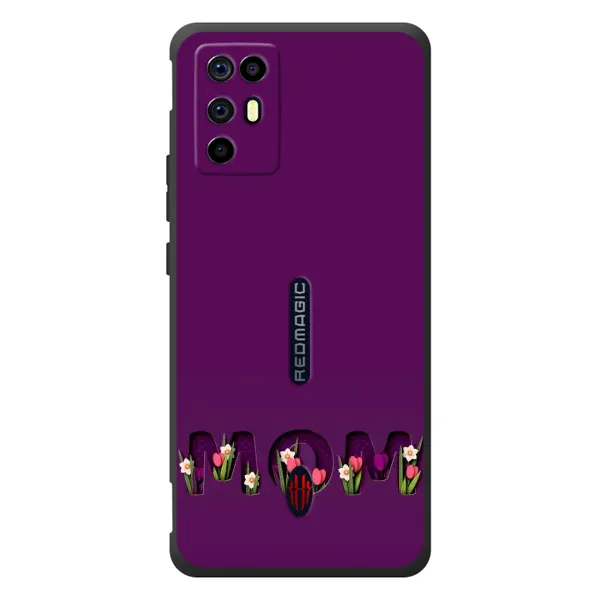 Чехол с рисунком «Мама с цветами» для ZTE Nubia RedMagic 6R Чехол с рисунком «Мама с цветами» для ZTE Nubia RedMagic 6R