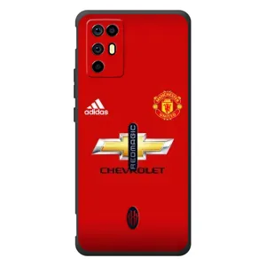 Силиконовые Чехлы принт Футбол на ZTE Nubia RedMagic 6R (Man United)