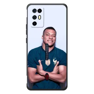 Чехол (TPU) с Футболистом на ZTE Nubia RedMagic 6R (Мбаппешичка)