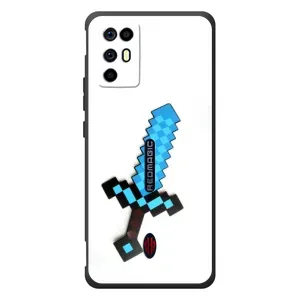 Чохли для ZTE Nubia RedMagic 6R (Персонажі МайнКрафт) (Меч)