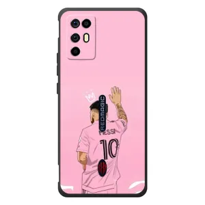 Чехлы Лео Месси в Майами на ZTE Nubia RedMagic 6R (Месси Маями)