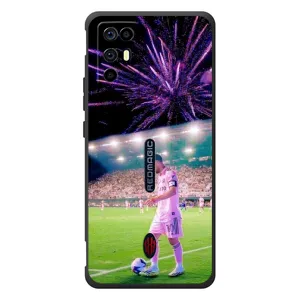 Чехлы Лео Месси в Майами на ZTE Nubia RedMagic 6R (Месси в Майами)