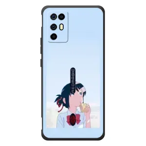 Чехол с персонажами АНИМЕ на ZTE Nubia RedMagic 6R (Мицуха)