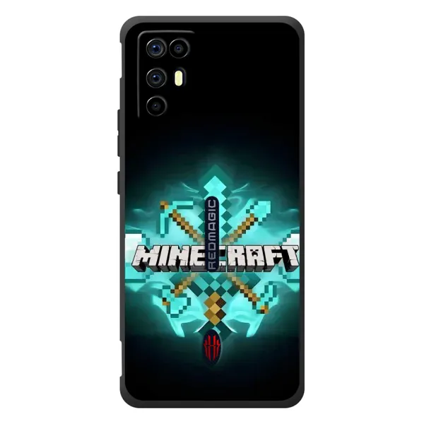 Чехол с рисунком «MineCraft 2» для ZTE Nubia RedMagic 6R