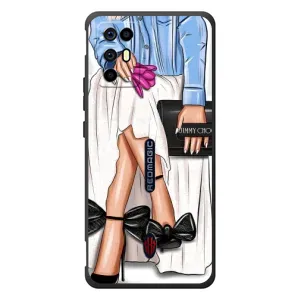 Силиконовый Чехол на ZTE Nubia RedMagic 6R с картинкой Стильных Девушек (Мода)