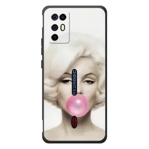 Чехол Стильные девушки на ZTE Nubia RedMagic 6R (Монро)
