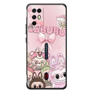 Чехол с принтом Лабубу для ZTE Nubia RedMagic 6R (Монстры Лабубу)