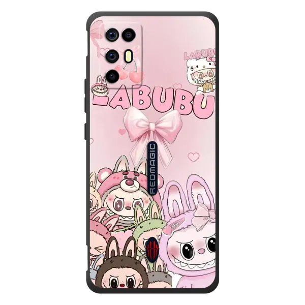 Чехол с рисунком «Монстры Лабубу» для ZTE Nubia RedMagic 6R Чехол с рисунком «Монстры Лабубу» для ZTE Nubia RedMagic 6R