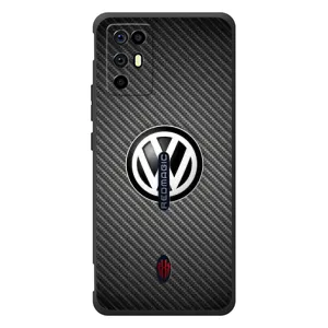Чехол "Фольксваген" для ZTE Nubia RedMagic 6R (На карбоне)