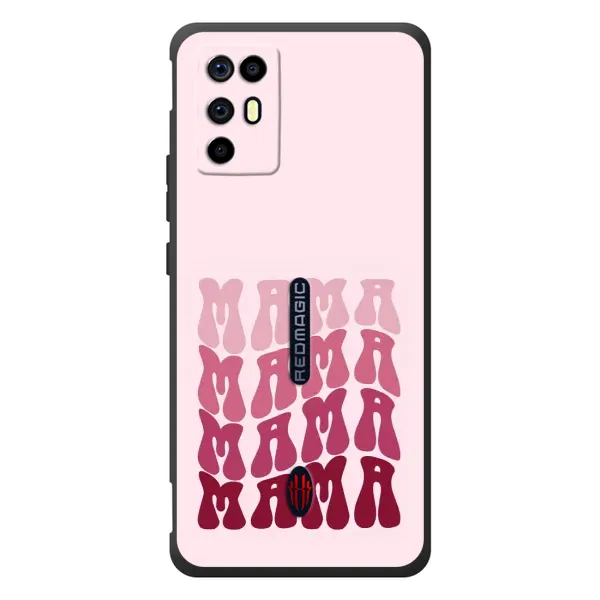 Чехол с рисунком «Надпись мама» для ZTE Nubia RedMagic 6R Чехол с рисунком «Надпись мама» для ZTE Nubia RedMagic 6R
