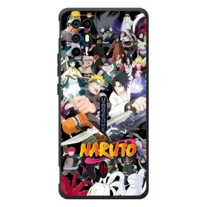 Купить Чехлы на телефон с принтом Anime для ZTE Nubia RedMagic 6R (Наруто постер)