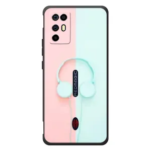 Девчачий Чехол для ZTE Nubia RedMagic 6R (Наушники)