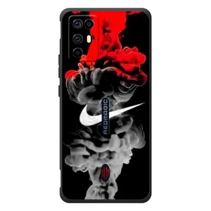 Силіконовый Чохол на ZTE Nubia RedMagic 6R з картинкою НАЙК (Nike дим)