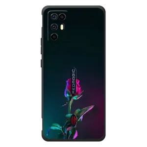 Чехлы с принтом Розочки для ZTE Nubia RedMagic 6R (Ночная роза)