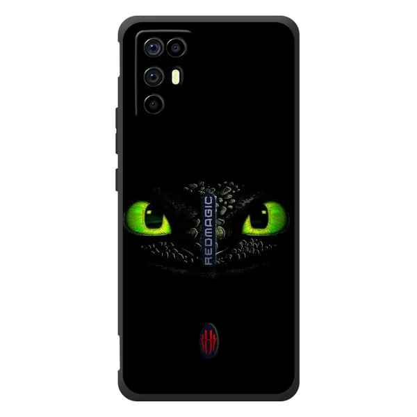 Чехол с рисунком «Глаза Беззубика» для ZTE Nubia RedMagic 6R Чехол с рисунком «Глаза Беззубика» для ZTE Nubia RedMagic 6R