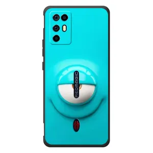 Силиконовые Чехлы (смешные стикеры) для ZTE Nubia RedMagic 6R (Одноглазик)