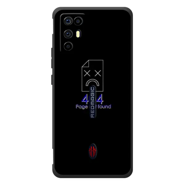 Чехол с рисунком «Ошибка 404» для ZTE Nubia RedMagic 6R Чехол с рисунком «Ошибка 404» для ZTE Nubia RedMagic 6R