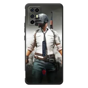 Чохол з картинкою "Герой Pubg" на ZTE Nubia RedMagic 6R (Пабг)