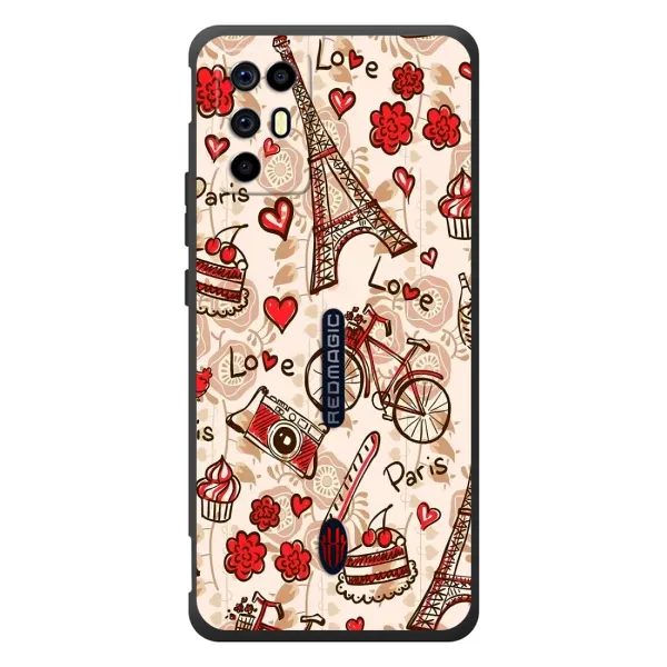 Чехол с рисунком «Париж мечта» для ZTE Nubia RedMagic 6R Чехол с рисунком «Париж мечта» для ZTE Nubia RedMagic 6R
