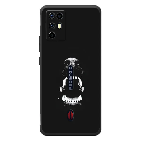 Чехол с рисунком «Пасть добермана» для ZTE Nubia RedMagic 6R