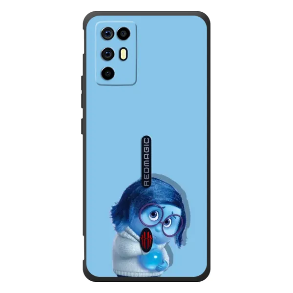 Чехол с рисунком «Печаль» для ZTE Nubia RedMagic 6R Чехол с рисунком «Печаль» для ZTE Nubia RedMagic 6R