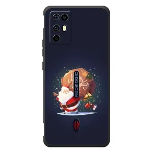 Чехол Санта Клаус для ZTE Nubia RedMagic 6R (Подарки от Санты)