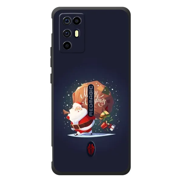 Чехол с рисунком «Подарки от Санты» для ZTE Nubia RedMagic 6R