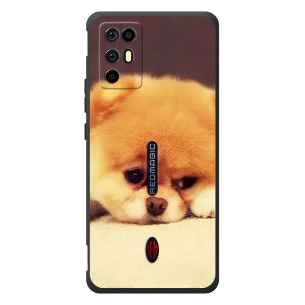 Чехол с рисунком «Померанский шпиц» для ZTE Nubia RedMagic 6R