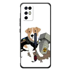 Чехол с принтом Собаки Патрон для ZTE Nubia RedMagic 6R (Пёс Патрон с ракетой)