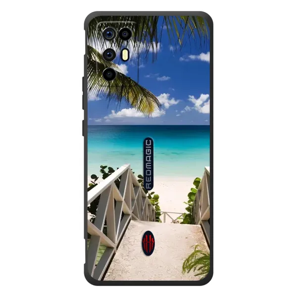Чехол с рисунком «Рай» для ZTE Nubia RedMagic 6R Чехол с рисунком «Рай» для ZTE Nubia RedMagic 6R