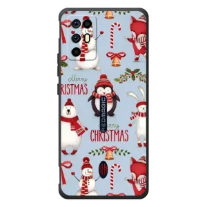 Чехол Санта Клаус для ZTE Nubia RedMagic 6R (Рождественский)
