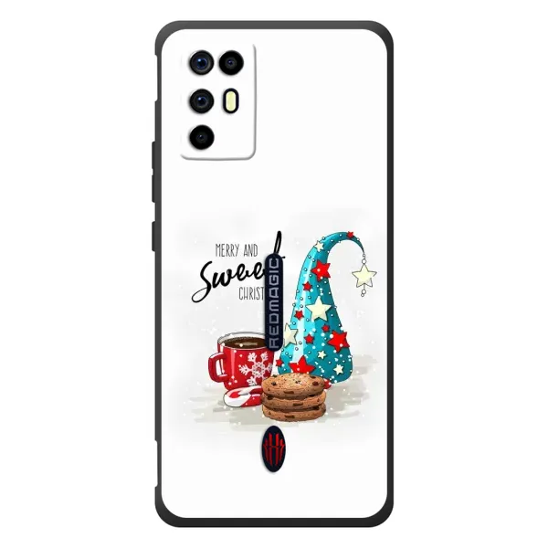 Чехол с рисунком «Рождество» для ZTE Nubia RedMagic 6R Чехол с рисунком «Рождество» для ZTE Nubia RedMagic 6R