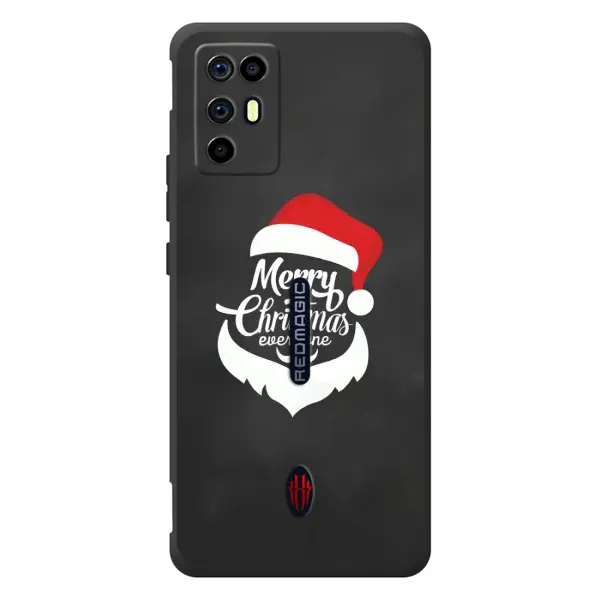 Чехол с рисунком «Санта Крисмас» для ZTE Nubia RedMagic 6R