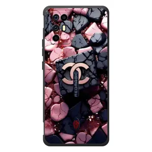 Чехол (Dior, Prada, YSL, Chanel) для ZTE Nubia RedMagic 6R (Шанель)