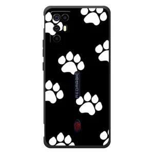 Бампер для ZTE Nubia RedMagic 6R з картинкою "Песики" (Сліди собак)