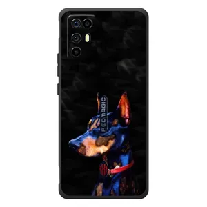 Бампер для ZTE Nubia RedMagic 6R з картинкою "Песики" (Собака Мопсік)