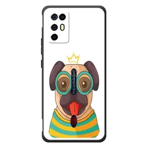 Бампер для ZTE Nubia RedMagic 6R з картинкою "Песики" (Собака Король)