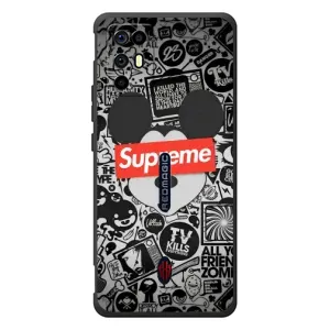 Чехол с Брендами одежды на ЗТЕ Нубия РедМэджик 6Р (Supreme Маус)