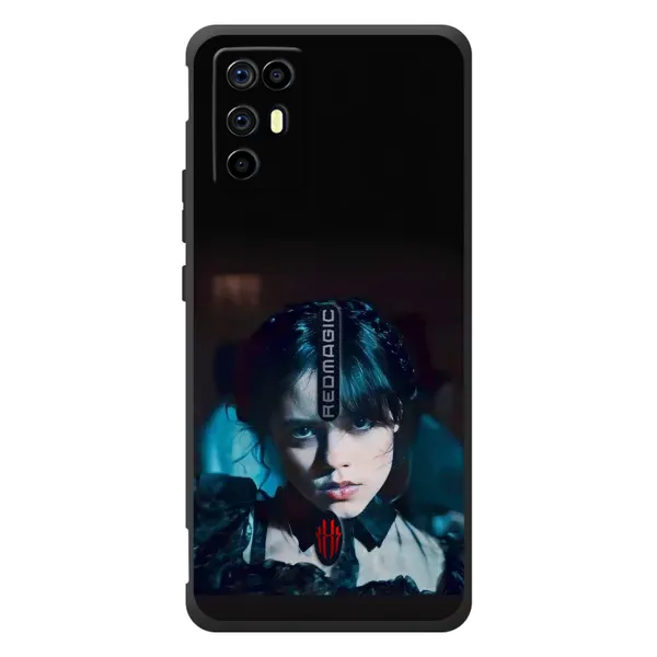 Чехол с рисунком «Танец Уэнсдей» для ZTE Nubia RedMagic 6R Чехол с рисунком «Танец Уэнсдей» для ZTE Nubia RedMagic 6R