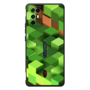 Чохли для ZTE Nubia RedMagic 6R (Персонажі МайнКрафт) (Текстура)