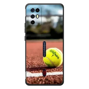 Чехлы с принтом Спортивная тематика для ZTE Nubia RedMagic 6R (Теннисный корт)